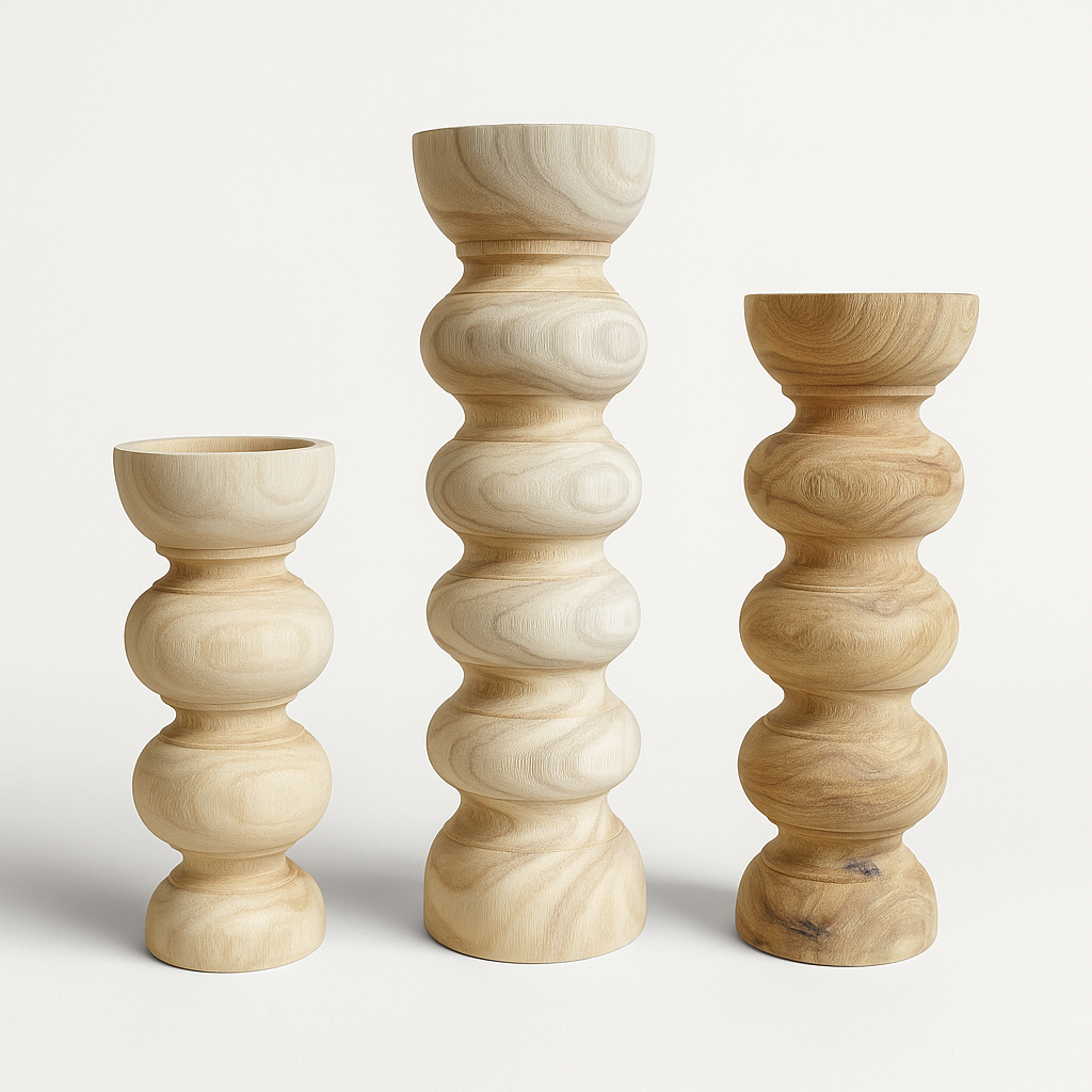 MELLOW CURVES Candle Holder