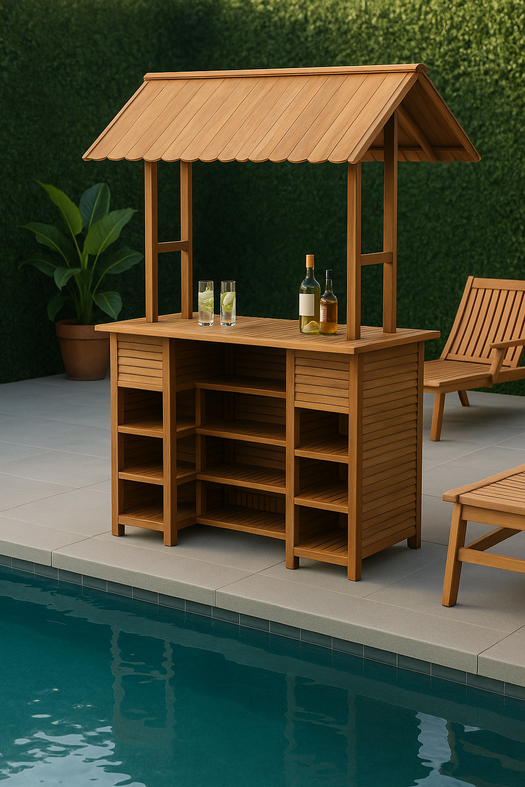 Solara Teak Bar – ECLECTEAK HOME