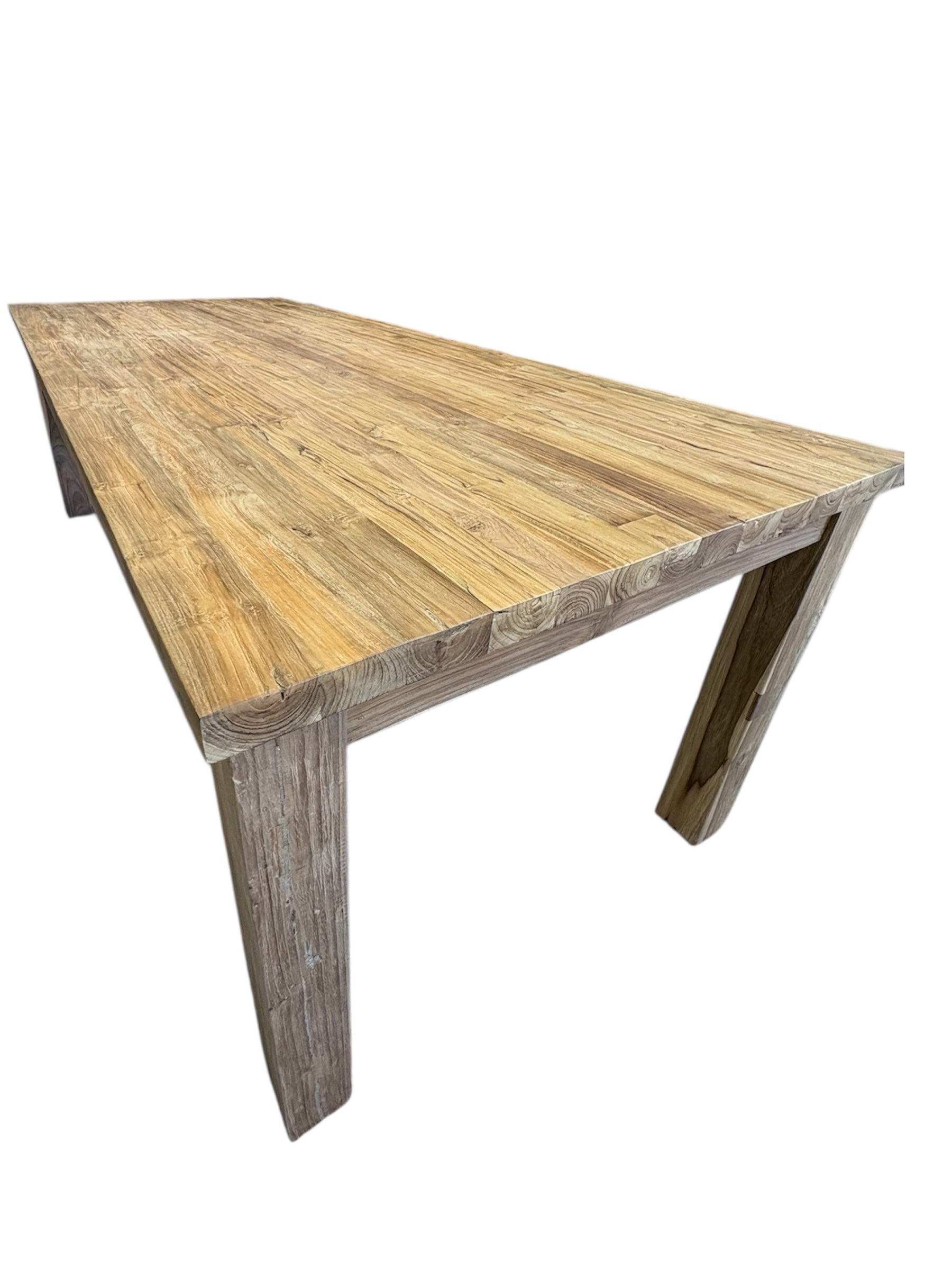 The Carpathia Teak Dining Table        ( 7 FT 3 in )
