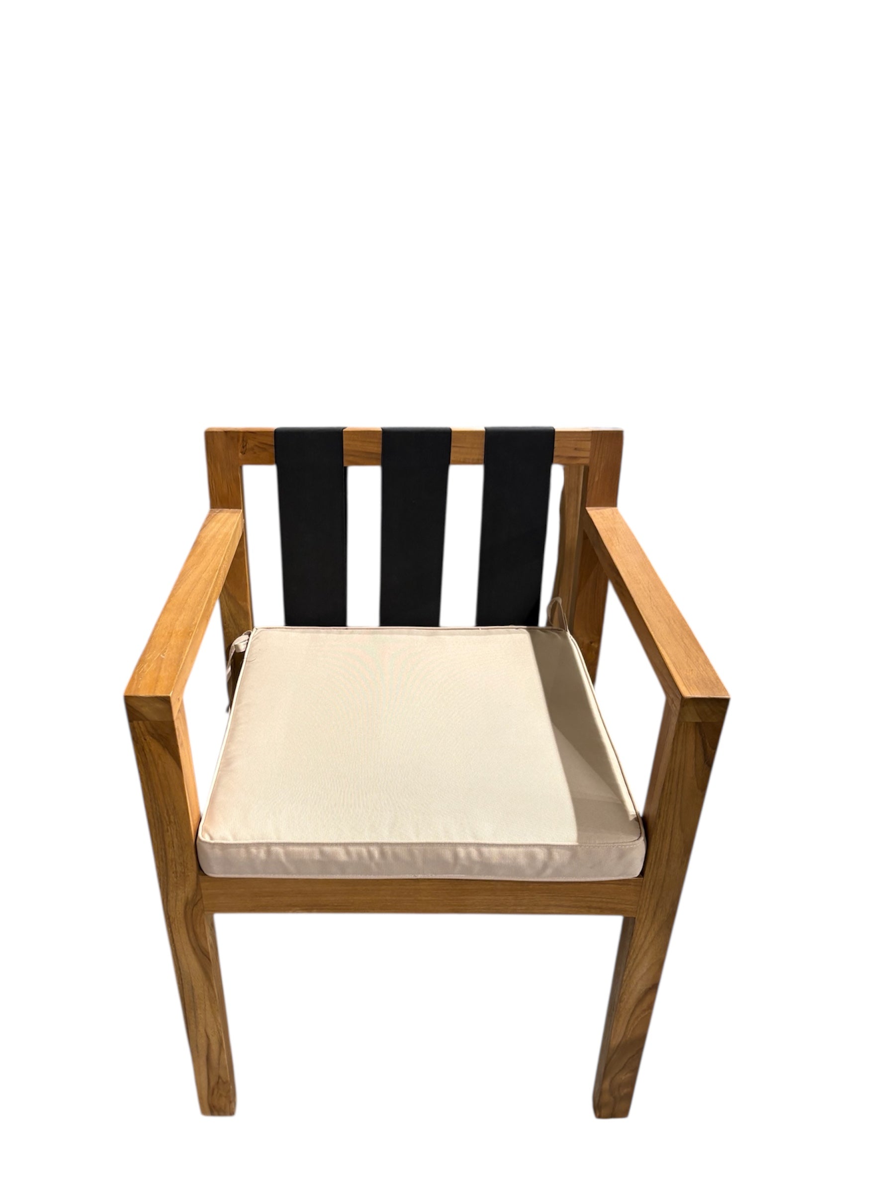 Sera Teak Arm chair (With Cushion)