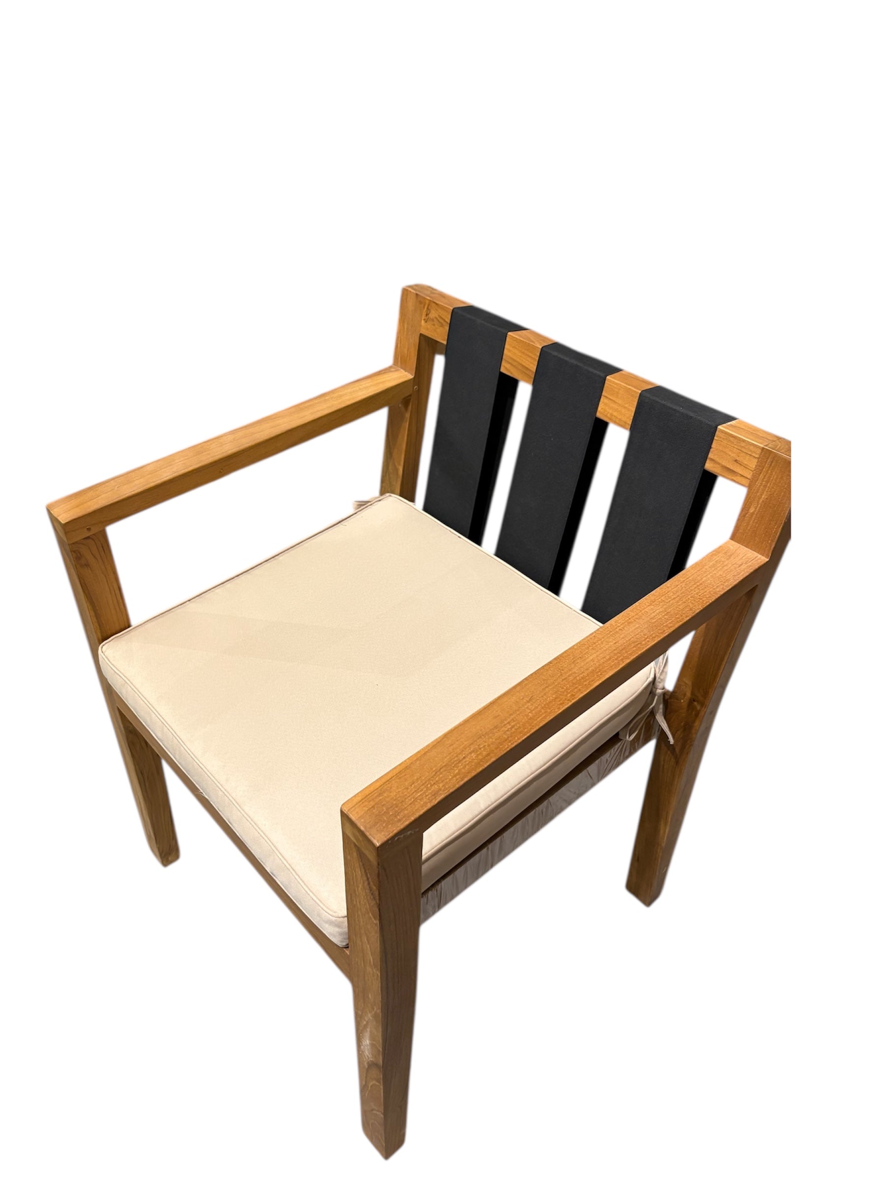 Sera Teak Arm chair (With Cushion)