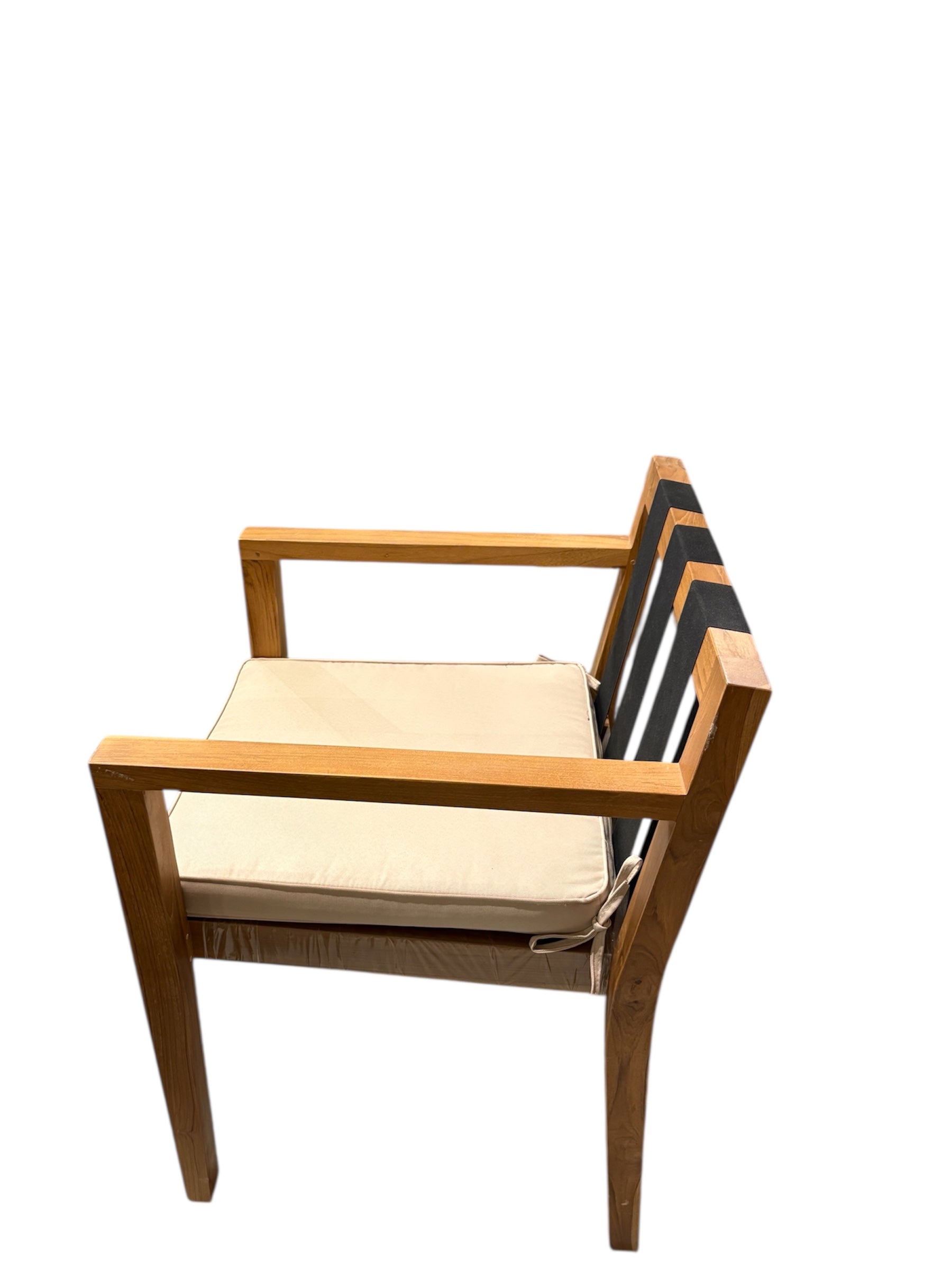 Sera Teak Arm chair (With Cushion)