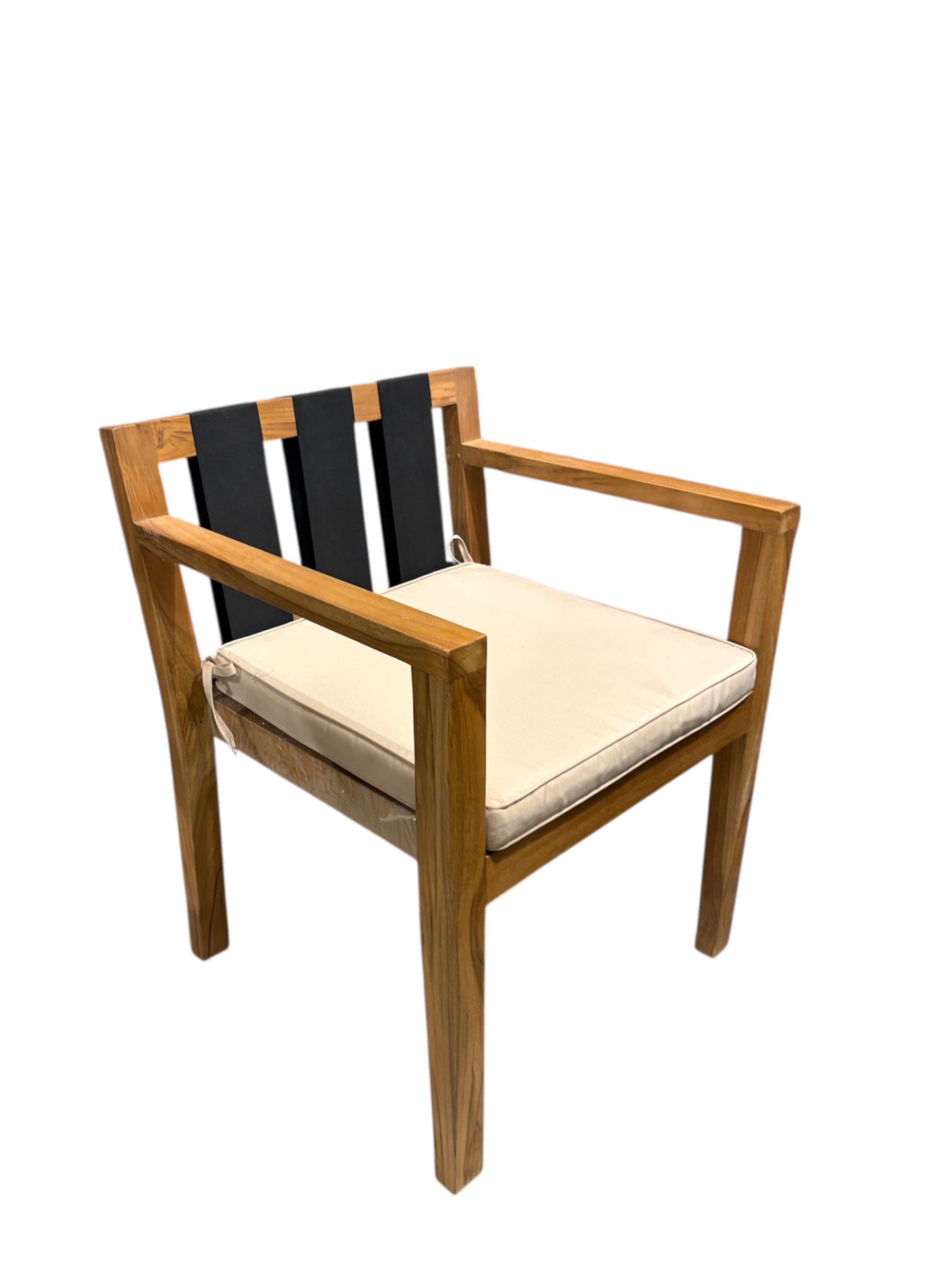 Sera Teak Arm chair (With Cushion)