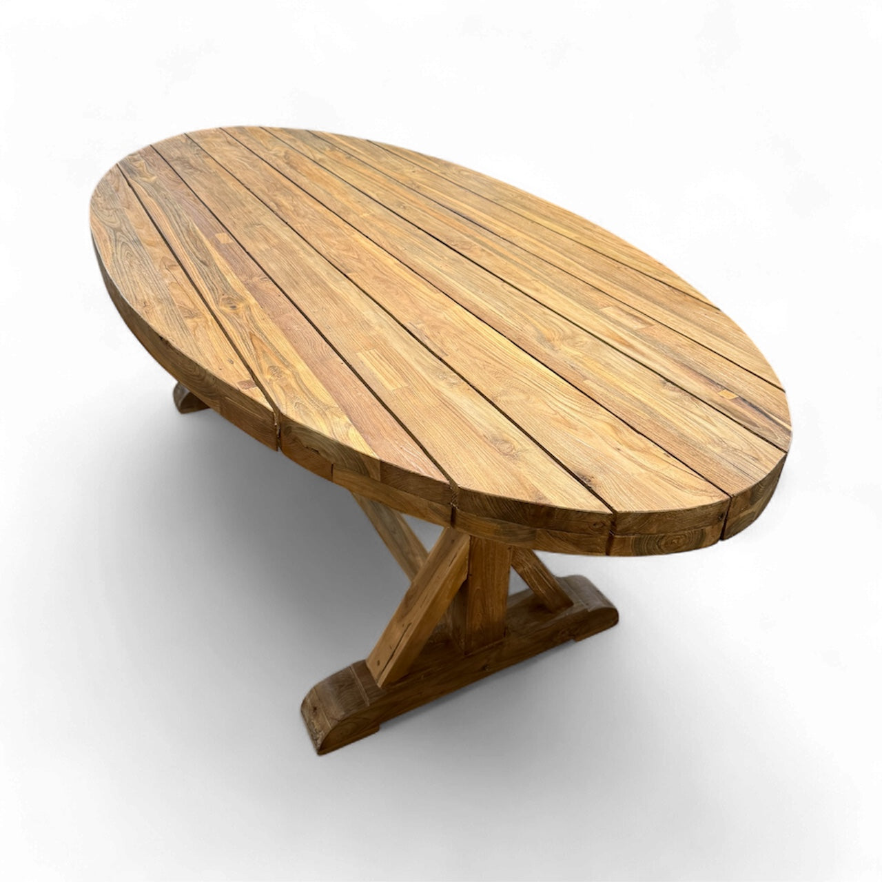 Vellara Oval Teak Table 7'3"
