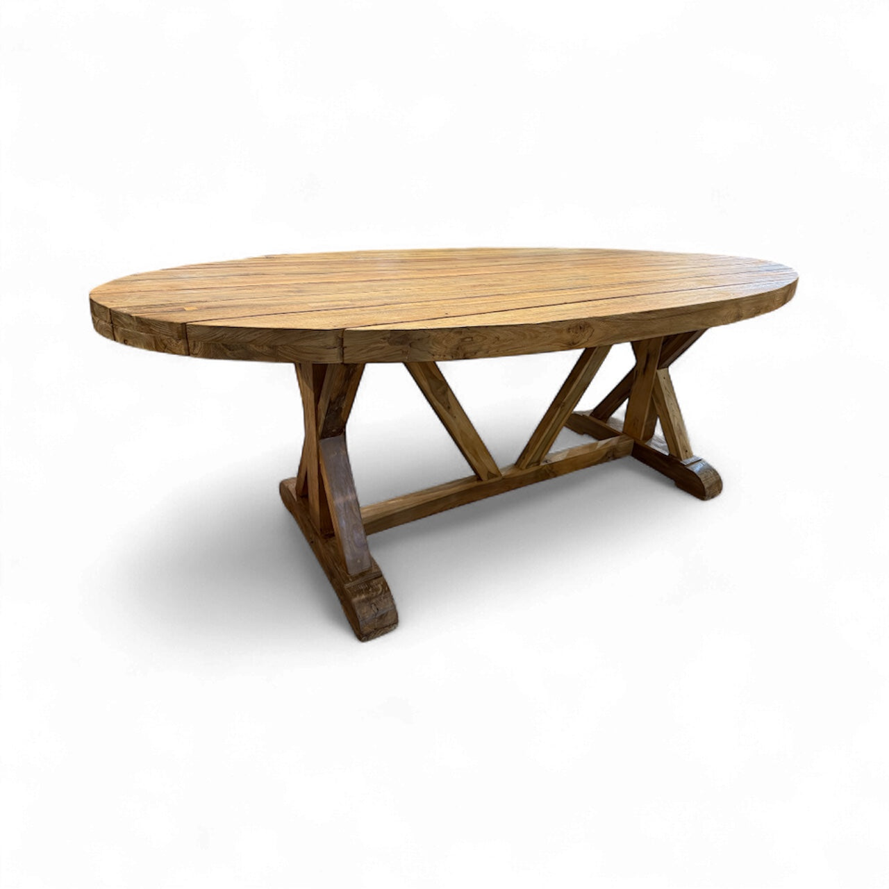 Vellara Oval Teak Table 7'3"