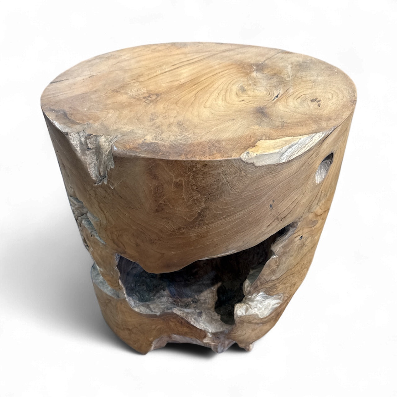 Rondure Teak Stool