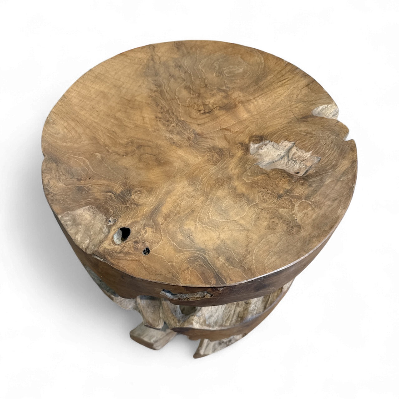 Rondure Teak Stool