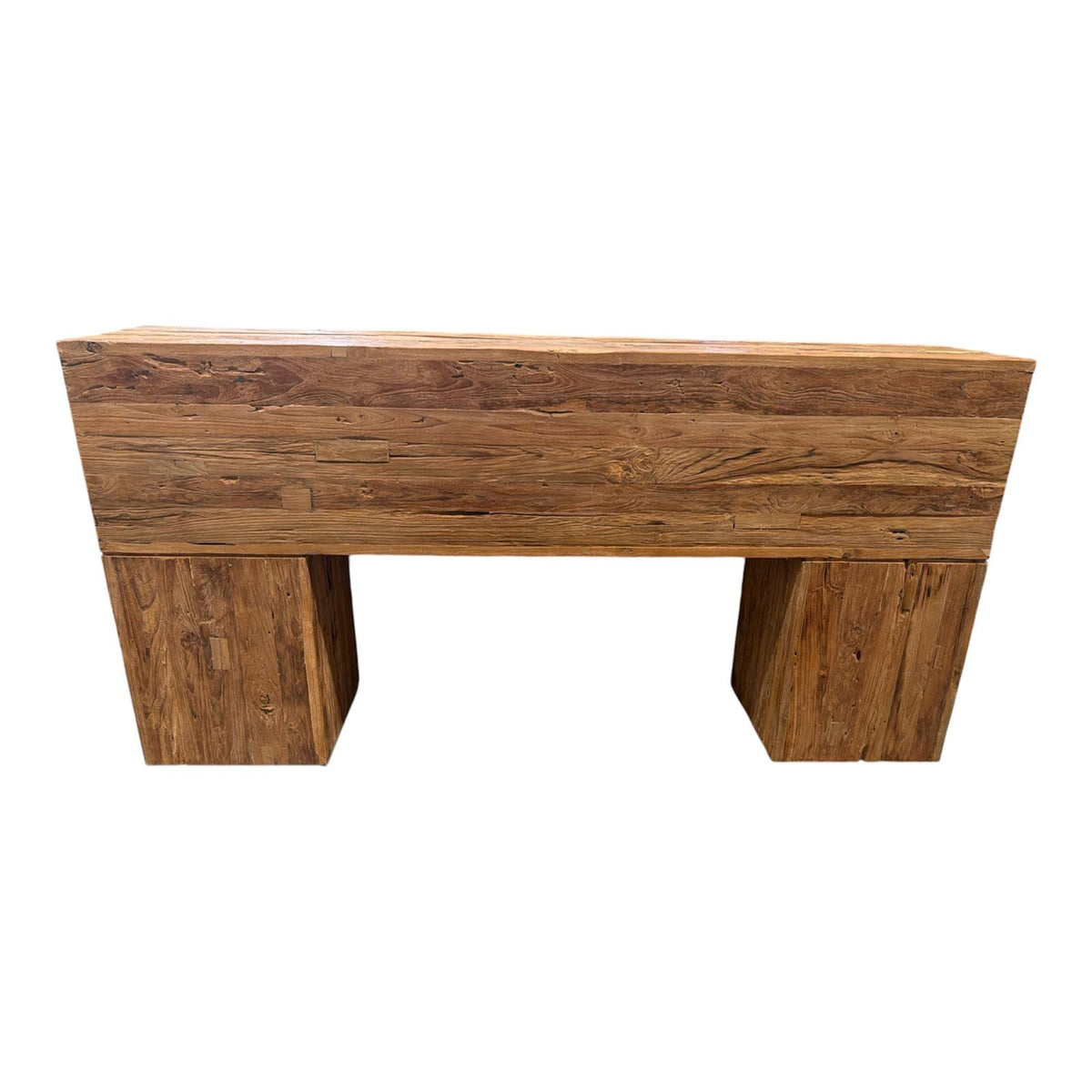 Lunar Teak Console  72x16x36