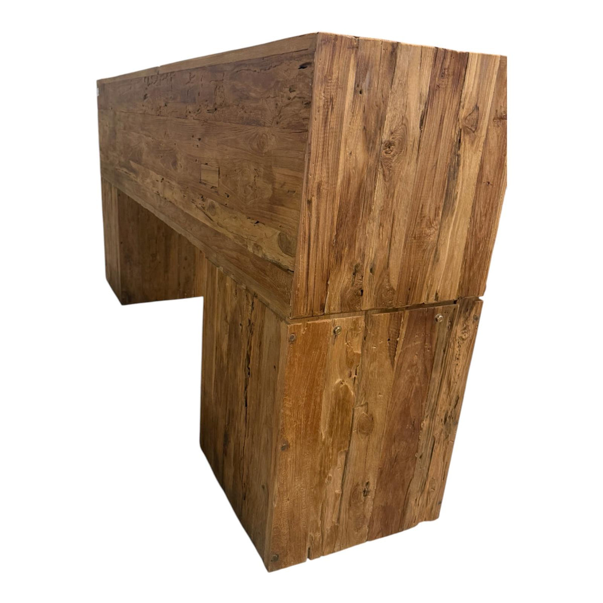 Lunar Teak Console  72x16x36
