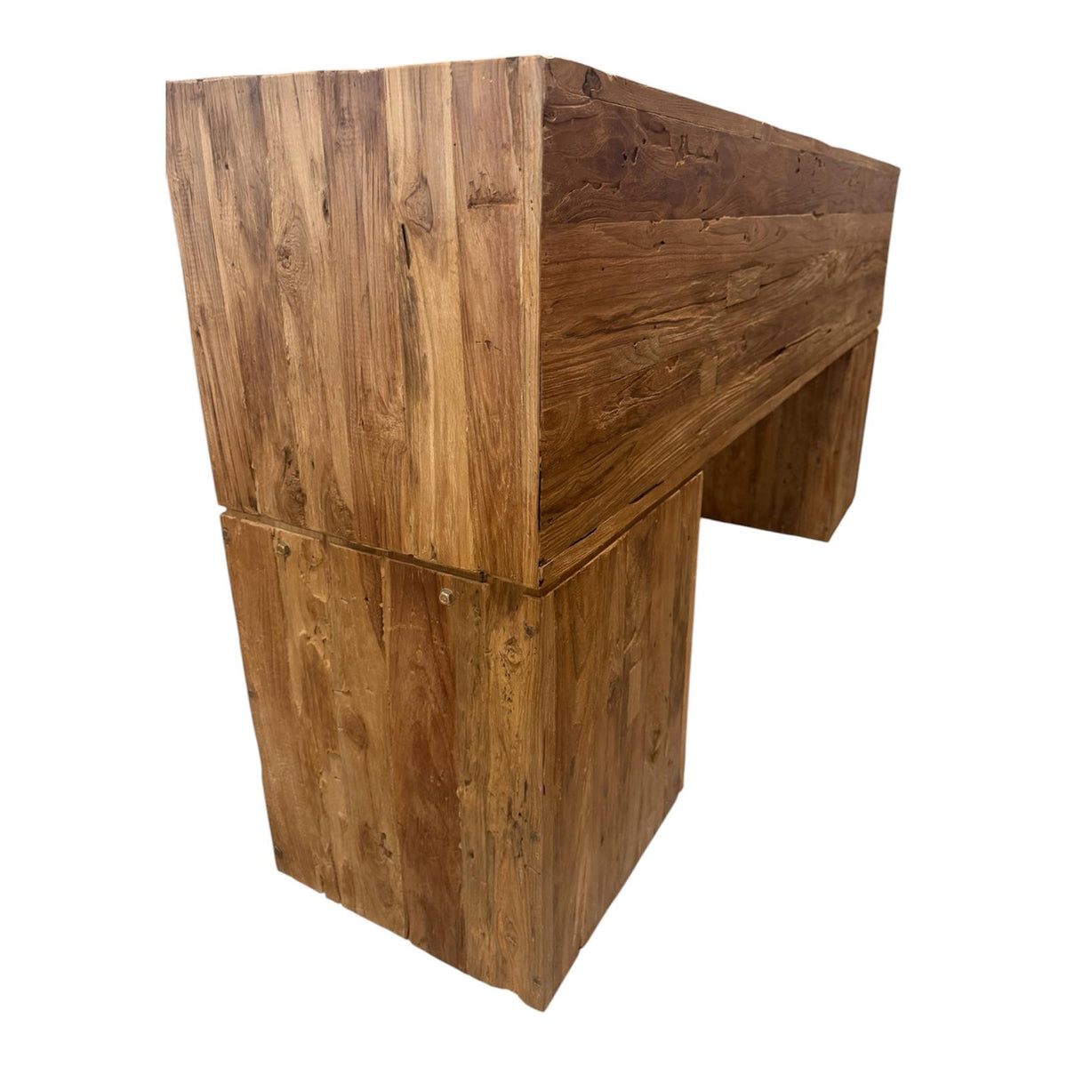 Lunar Teak Console  72x16x36