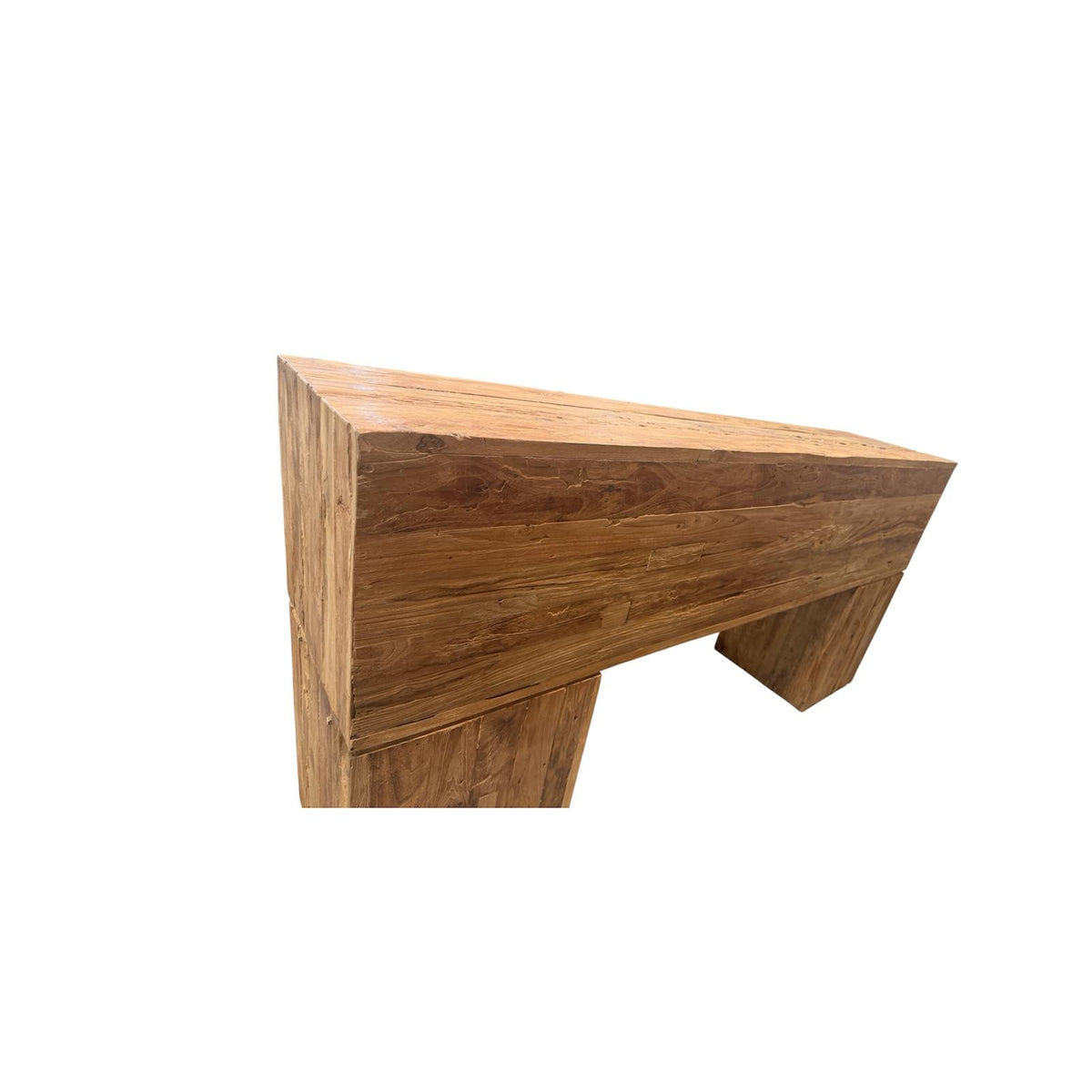 Lunar Teak Console  72x16x36