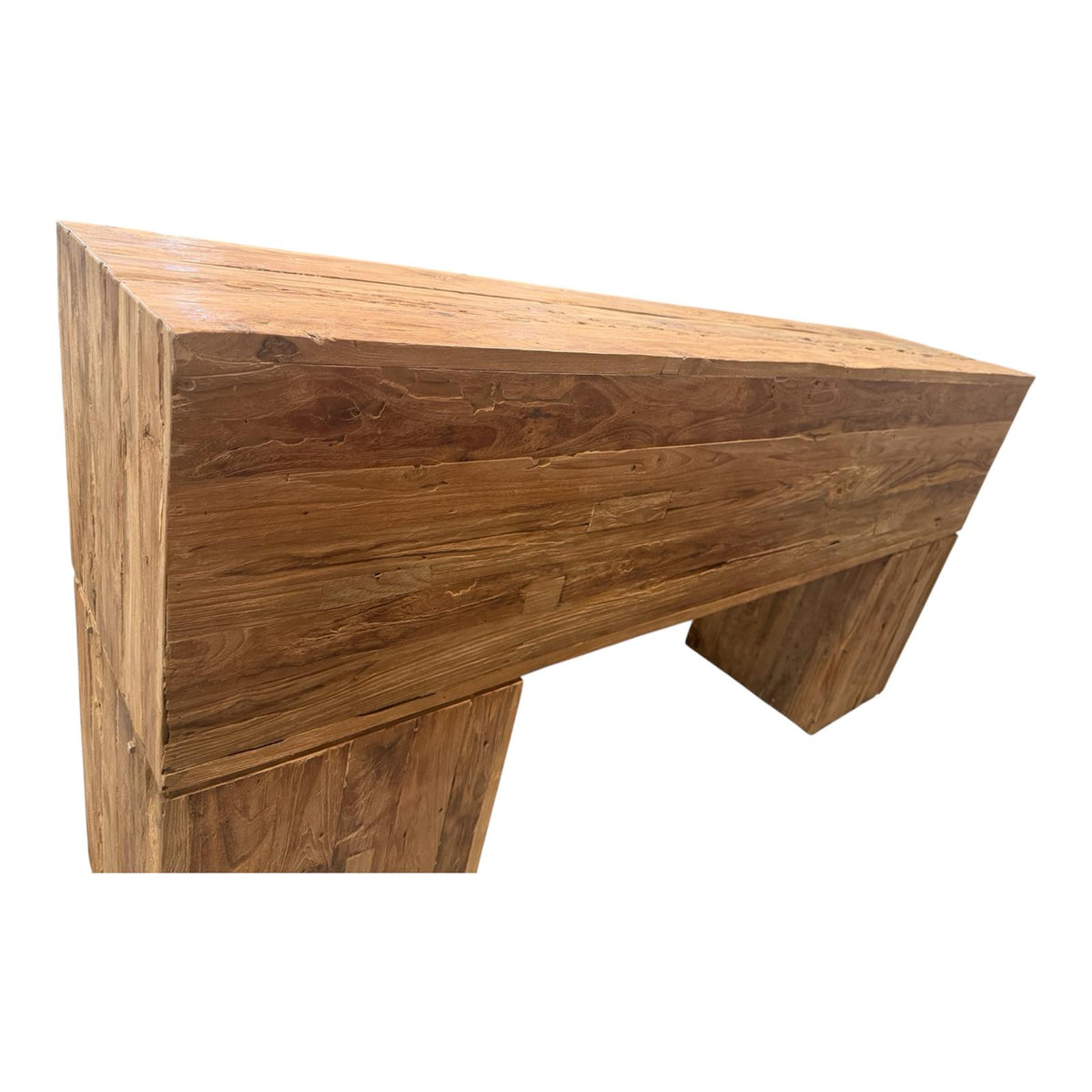 Lunar Teak Console  72x16x36